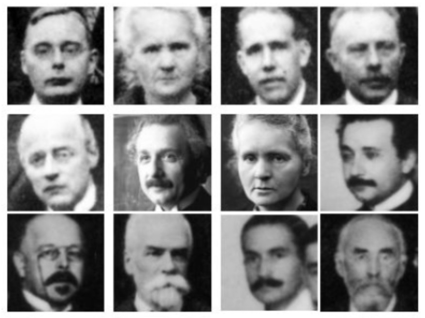 Faces layout example